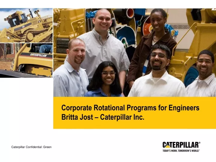 corporate rotational programs for engineers britta jost caterpillar inc