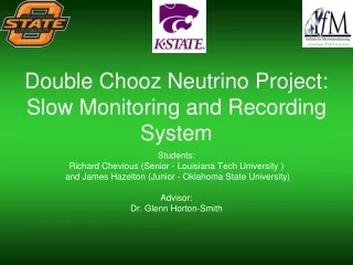 Double Chooz Neutrino Project: Slow Monitoring and Recording System