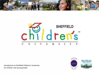 Introduction to Sheffield Children’s University  for children and young people