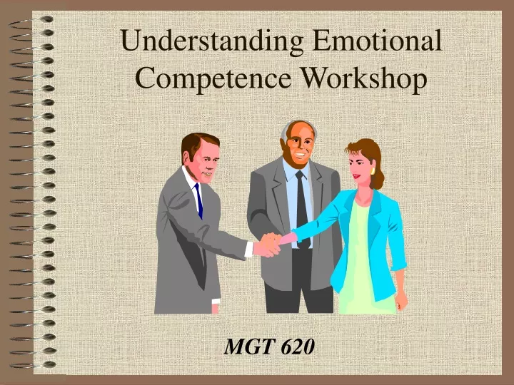 understanding emotional competence workshop