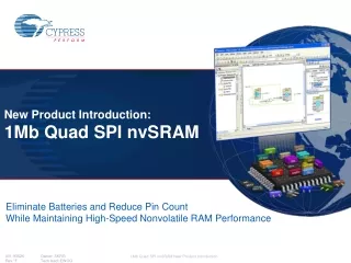 New Product Introduction:  1Mb Quad SPI nvSRAM