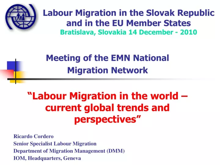 labour migration in the slovak republic