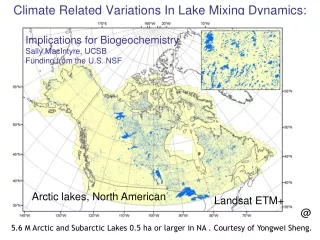 Climate Related Variations In Lake Mixing Dynamics: