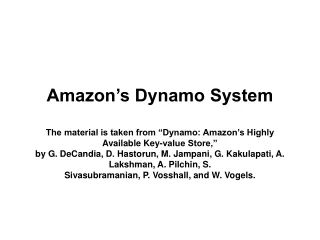 Amazon's Archeticture