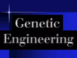 In a way, humans have been genetically engineering foods and animals for thousands of years…