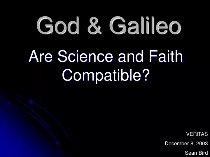 god galileo