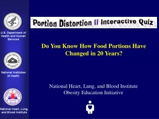 Do You Know How Food Portions Have  Changed in 20 Years?
