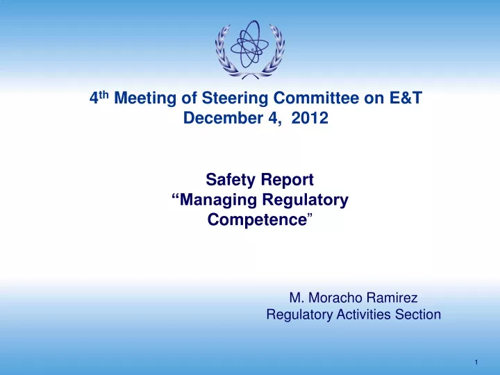 4 th meeting of steering committee