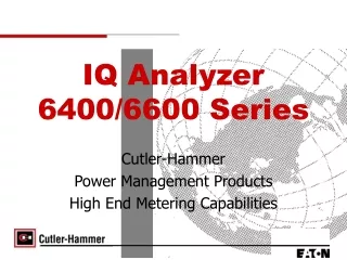 IQ Analyzer 6400/6600 Series