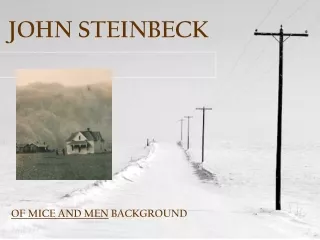 JOHN STEINBECK