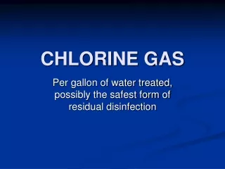 CHLORINE GAS
