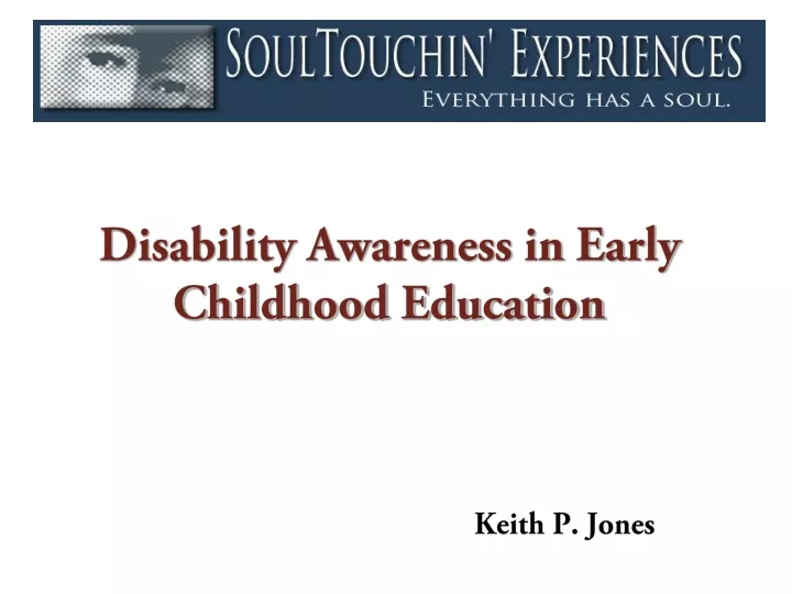 disability awareness in early childhood education