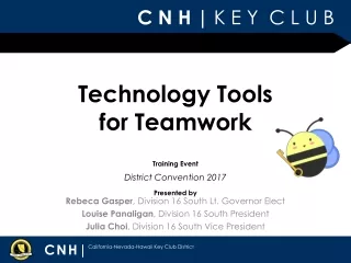 Technology Tools  for Teamwork