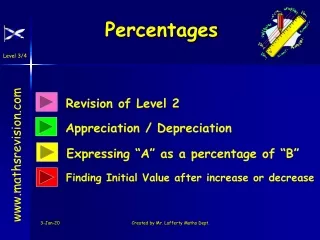 percentages