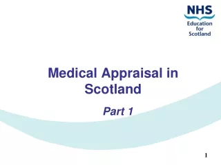 Medical Appraisal in Scotland