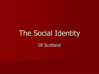 The Social Identity