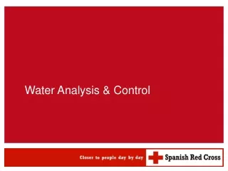 Water Analysis &amp; Control