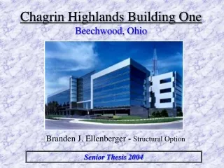 Chagrin Highlands Building One Beechwood, Ohio
