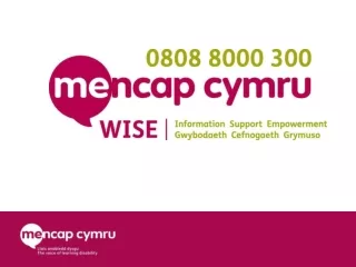 Mencap  Cymru  WISE Gweithdai Gwybodaeth Cyfreithiol Legal toolkit workshops Gyda  / With