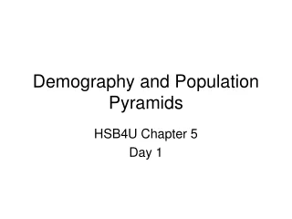 Demography and Population Pyramids