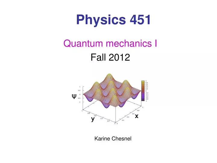 physics 451