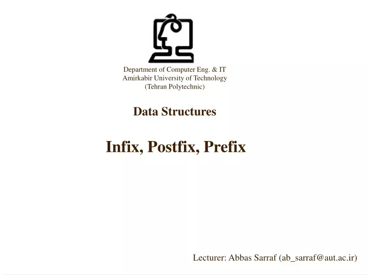 infix postfix prefix