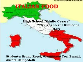 ITALIAN FOOD