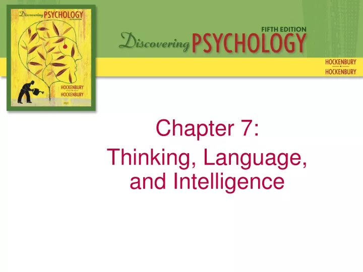 chapter 7 thinking language and intelligence
