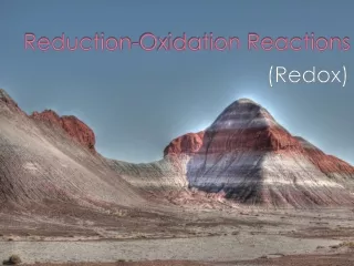 Reduction-Oxidation Reactions