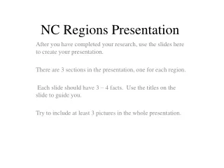 NC Regions Presentation