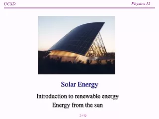 Solar Energy