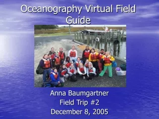 Oceanography Virtual Field Guide