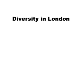 Diversity in London