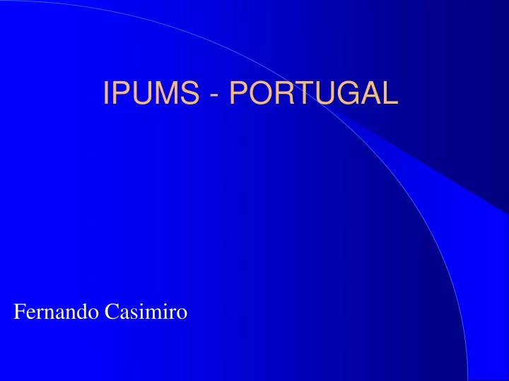 ipums portugal