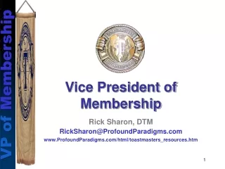 Vice President of Membership