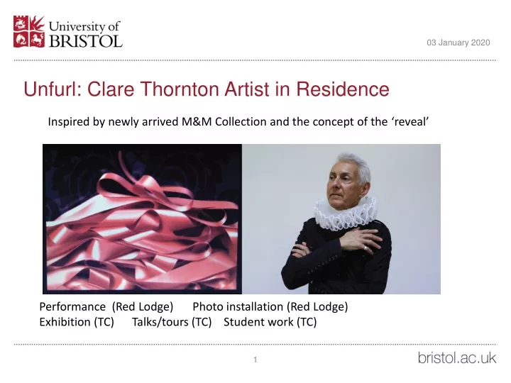 unfurl clare thornton artist in residence