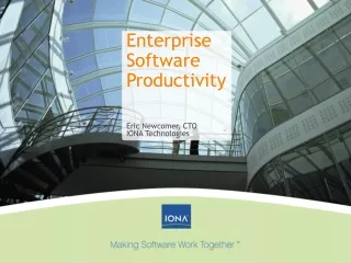 Enterprise Software Productivity