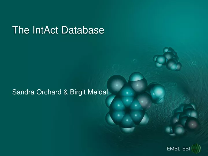 the intact database