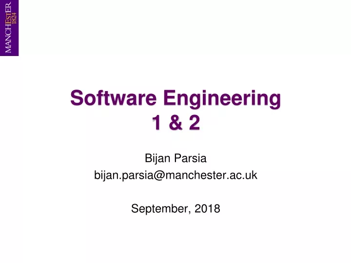 software engineering 1 2