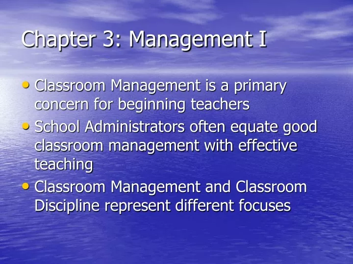 chapter 3 management i