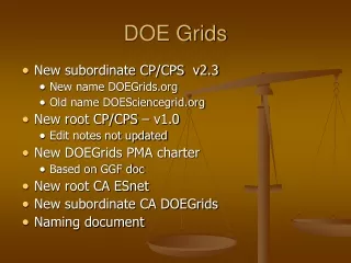 DOE Grids