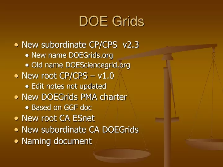 doe grids