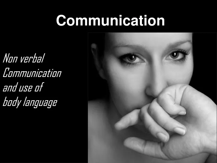 communication