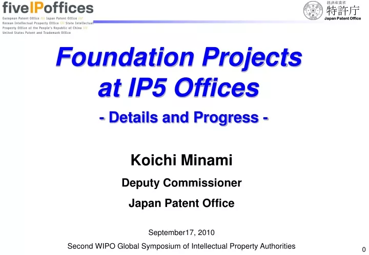 foundation projects at ip5 offices