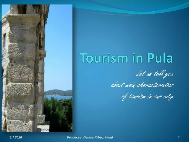 tourism in pula