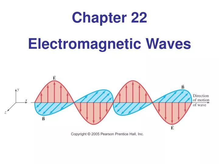 chapter 22 electromagnetic waves