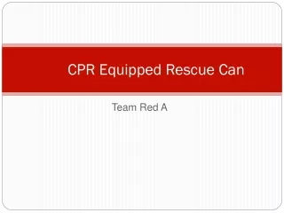 CPR Equipped Rescue Can