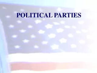 POLITICAL PARTIES