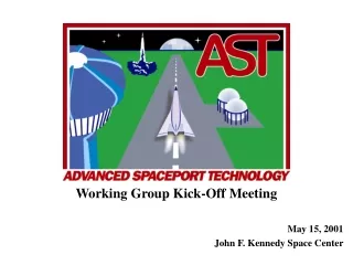 Working Group Kick-Off Meeting