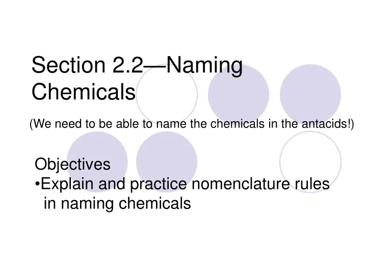 section 2 2 naming chemicals